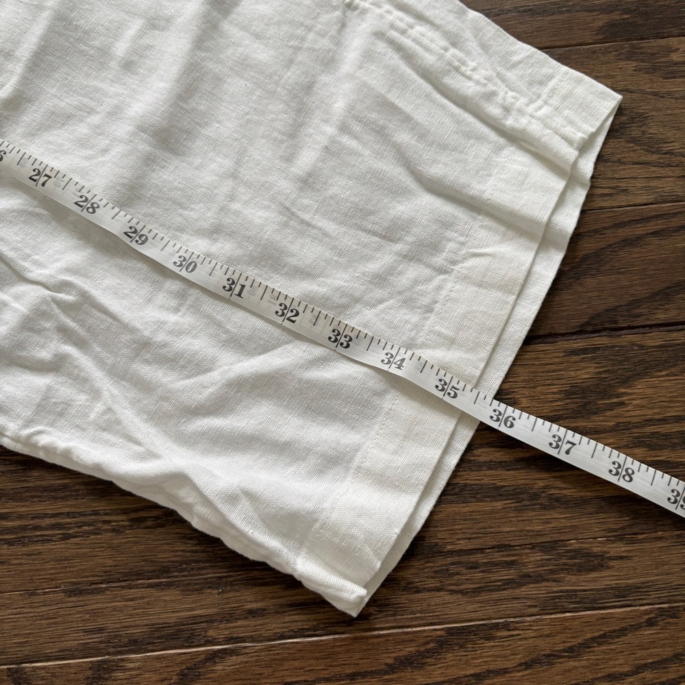 Aritzia Sontag Linen Cropped Pant Babaton The Group Pants XL NEW NWT - Picture 10 of 13